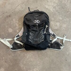 Osprey Talon 22 Backpack Gray Hiking Daypack AirScape Camping Lightweight M/L